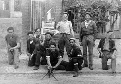 Free French resistance soldiers