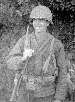1st Lt. Bryan Bell at Normandy